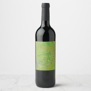 Rótulo De Garrafa De Cerveja Garrafa de vinho abstrata Babalazi
