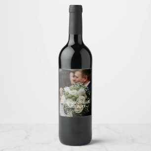 Rótulo De Garrafa De Cerveja Garrafas de Casamento Personalizadas