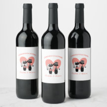 Gatos De Casamento Gota Branca Elegante E Preta