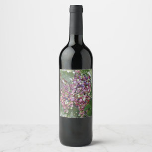 Rótulo De Garrafa De Cerveja Glória das Vinhas - Arte do Vineyard hiperrealista