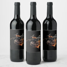 Halloween Getränkeetiketten