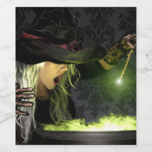 Rótulo De Garrafa De Cerveja Hocus Pocus