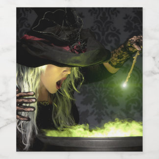 Rótulo De Garrafa De Cerveja Hocus Pocus