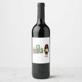Rótulo De Garrafa De Cerveja ISFJ — A Guardiã da Harmonia
