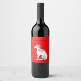 Rótulo De Garrafa De Cerveja Jack Russell Dogs
