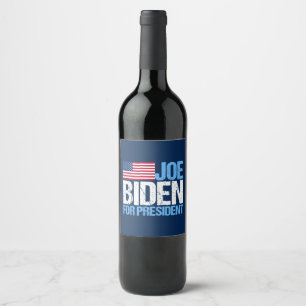 Rótulo De Garrafa De Cerveja Joe Biden para Presidente