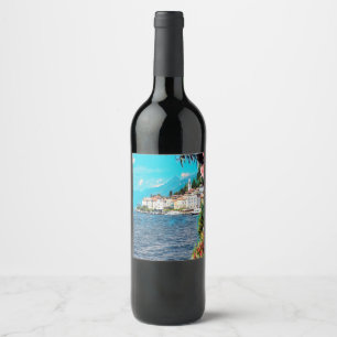 Rótulo De Garrafa De Cerveja ldp BELLAGIO - Lago Como -