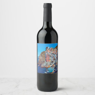Rótulo De Garrafa De Cerveja ldp RIOMAGGIORE - Cinque Terre -
