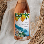 Rótulo De Garrafa De Cerveja Limão Citrus Amalfi Coast Chá de panela<br><div class="desc">Limão Citrus Amalfi Coast Chá de panela Wine</div>
