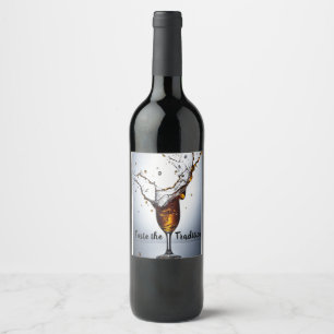 Rótulo De Garrafa De Cerveja Liquidez Mágica Miniatura