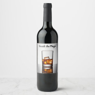 Rótulo De Garrafa De Cerveja Liquidez Mágica Miniatura
