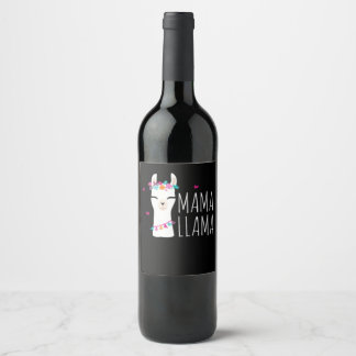 Rótulo De Garrafa De Cerveja Llama Gift | Mama Llama