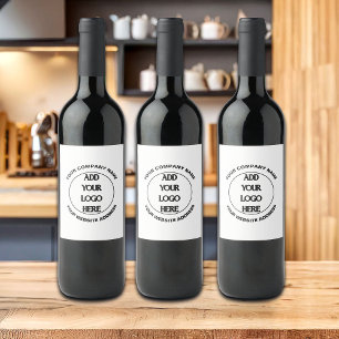 Rótulo De Garrafa De Cerveja Logotipo Personalizado Empresarial