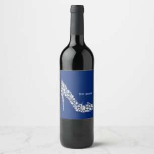 Rótulo De Garrafa De Cerveja losango alto salto brilhante elegante