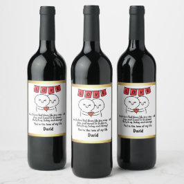 Rótulo De Garrafa De Cerveja Love Potion: Custom Labels for Your Sweetheart!