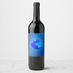 RÓTULO DE GARRAFA DE CERVEJA LUA CHEIA
