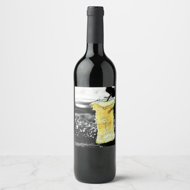Rótulo De Garrafa De Cerveja Maçã velha (Frente)