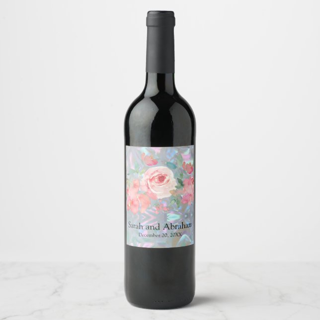 Rótulo De Garrafa De Cerveja Madre Pérola Falsa  (Frente)