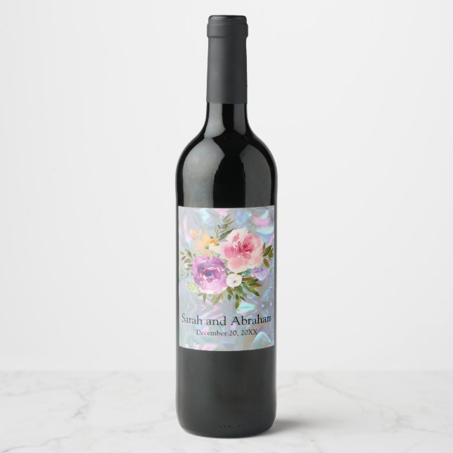 Rótulo De Garrafa De Cerveja Madre Pérola Falsa  (Frente)