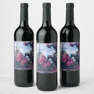 Rótulo De Garrafa De Cerveja Mãe Natureza - Vintage Floral