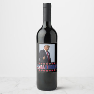 Rótulo De Garrafa De Cerveja Maganomics Trump 2024