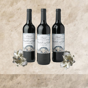 Rótulo De Garrafa De Cerveja Marca de Vinho de Casamento Mia Majestésico