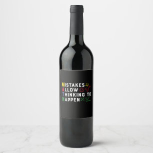 Rótulo De Garrafa De Cerveja Matemática do professor de matemática permite qu