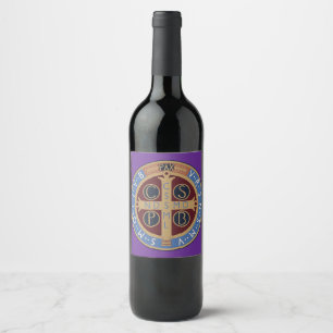 Rótulo De Garrafa De Cerveja Medalha de São Bento