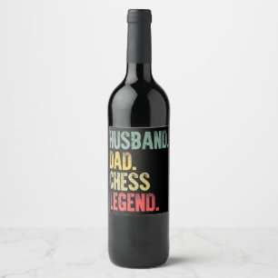 Rótulo De Garrafa De Cerveja Mens Engraçado Presente Marido Pai Legenda de Xadr