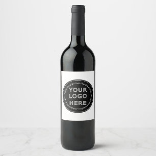 Rótulo De Garrafa De Cerveja Minimalista personalizado, simples & moderno