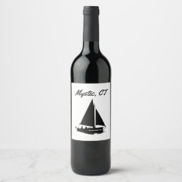 Rótulo De Garrafa De Cerveja Mística, CT