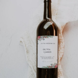 Rótulo De Garrafa De Cerveja Modelo da garrafa de vinho de Natal