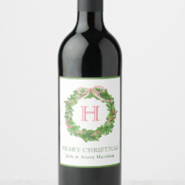 Rótulo De Garrafa De Cerveja Mola de Arco com cruz com cruz de natal com cruz