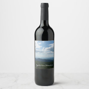 Rótulo De Garrafa De Cerveja Montanhas Apalaches II Shenandoah