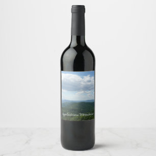 Rótulo De Garrafa De Cerveja Montanhas Appalachian I Shenandoah