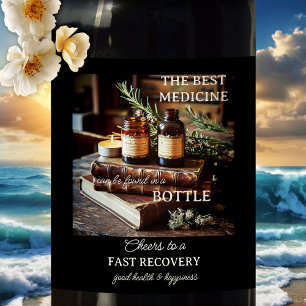 Rótulo De Garrafa De Cerveja Muito Em Breve, Boa Saúde