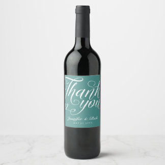 Rótulo De Garrafa De Cerveja Muito Obrigado Rótulo De Vinho