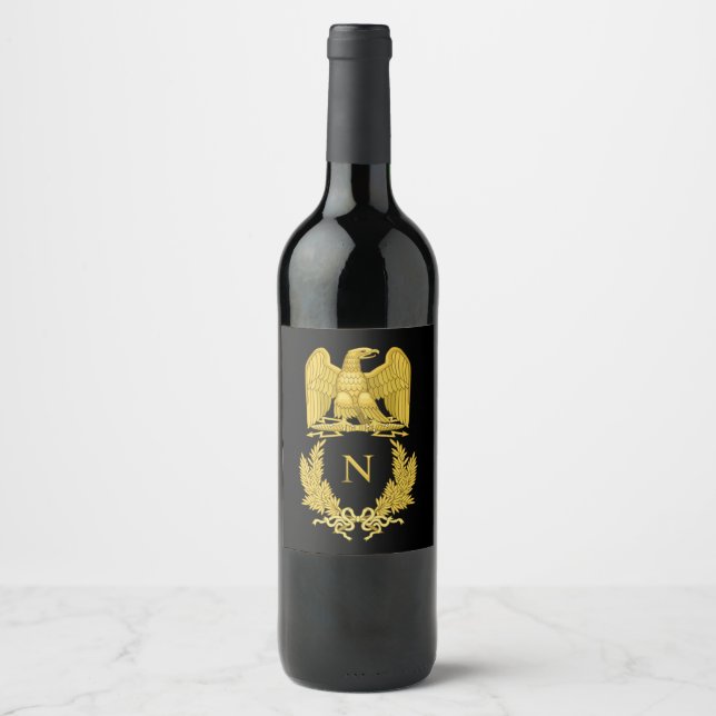 Rótulo De Garrafa De Cerveja Napoleon Emblem (Frente)