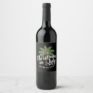 Rótulo De Garrafa De Cerveja Natal em Julho Me Deixou Todo Animado