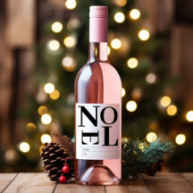 Natal preto e branco minimalista