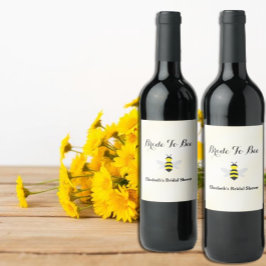 Rótulo De Garrafa De Cerveja Noiva Para Casar Chá de Panela