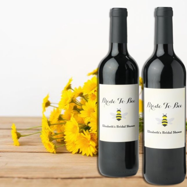 Rótulo De Garrafa De Cerveja Noiva Para Casar Chá de Panela (Criador carregado)