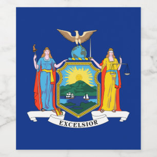Rótulo De Garrafa De Cerveja Nova York: O Estado Imperial, Bandeira da Grande M