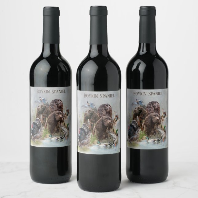 Rótulo De Garrafa De Cerveja O Boykin Spaniel (Garrafas)