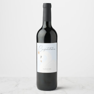 Rótulo De Garrafa De Cerveja O Cisne Coroado