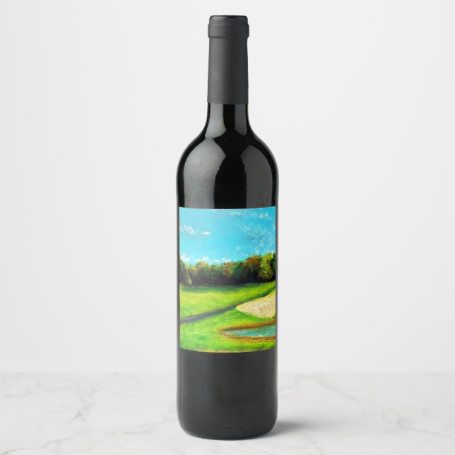 Rótulo De Garrafa De Cerveja O rótulo do vinho verde (Frente)