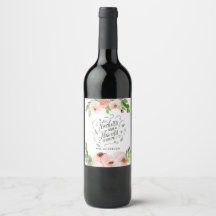 Obrigado floral cor-de-rosa, presente para o profe