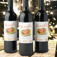 Obrigados caem castanho coração aquarela personali