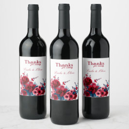 Rótulo De Garrafa De Cerveja Obrigados para vir e seu nome