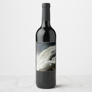 Rótulo De Garrafa De Cerveja Ohiopyle Falls na Pensilvânia